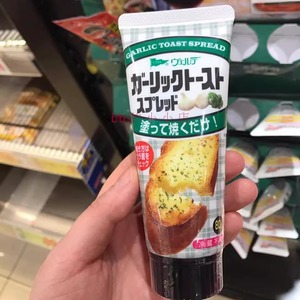 日本 丘比 蒜香黄油和蘭芹细末吐司 蒜蓉法棍烘焙涂抹酱100g