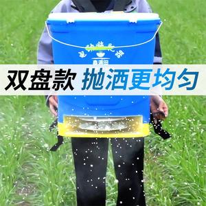 新疆西藏包邮电动撒肥料神器施肥器撒肥机多功能农用小麦水稻播种