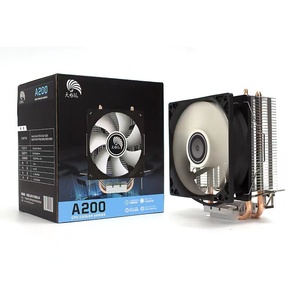 天极风A200CPU风扇铜管电脑散热器1150/FM2+/AM3+AMD 12代CPU