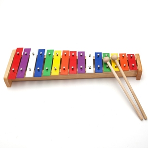 手敲琴木琴15音铝片铝板琴小钟琴打击乐器学生宝宝益智音乐玩具