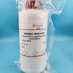 罗恩试剂 硫酸氧钛-硫酸水合物 93% 250g/瓶  化学实验试剂