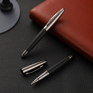 果亦C13手感签字笔金属宝珠笔商务高档定制刻字笔笔芯高级签到私