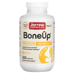 现货美国Jarrow Formulas Bone-up 钙片增强骨密度补钙360粒胶囊