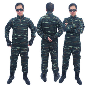 新式虎斑服套装夏季特种兵作训户外蛙人战术野战青蛙服