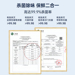 冰箱除味器保鲜消毒杀菌除臭异味净化神器臭氧降农残电子冰箱卫士