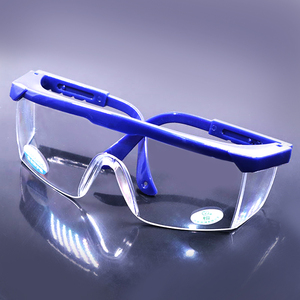 电焊护目镜防尘防雾透气可戴眼镜喷漆平光防电弧强光防护工作眼镜