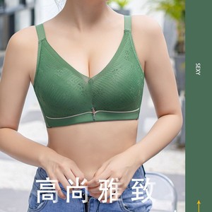 施蝶曼6607无钢圈薄杯聚拢侧收舒适文胸四排扣女士内衣