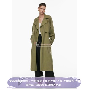 加拿大Aritzia 114338高级感~宽松垂坠风衣有腰带Babaton Trench