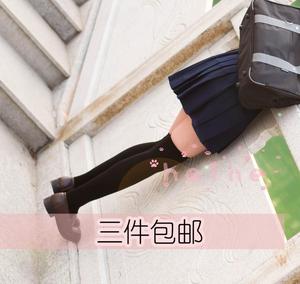 【灰音家】纯藏蓝百褶裙  日本JK绀色制服裙 月刊少女野崎君cos