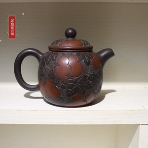 广西钦州特产坭兴陶茶壶匏尊壶潘壶葫芦壶福禄