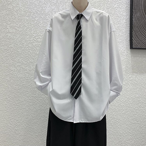 黑色条纹dk/jk衬衫制服领带手打款搭配用的休闲学生学院风领带潮