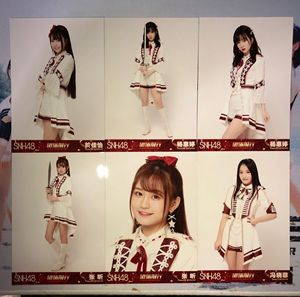 现货SNH48 2018年6月主题月别散张 张昕杨惠婷冯晓菲於佳怡