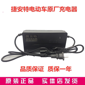 原厂捷安特电动车电瓶充电器48V12Ah48V20莫曼顿130/133/133S公插