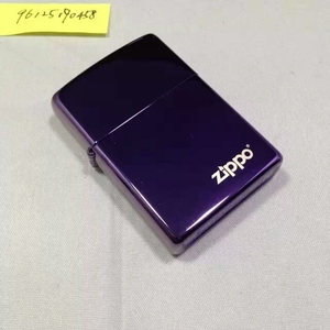 国内现货 Zippo美国原装正品煤油打火机 经典美版镜面紫色深渊