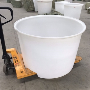 加厚食品级塑料叉车桶圆桶家用发酵桶酿酒桶PE大口塑胶桶周转桶