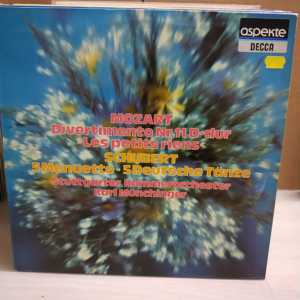 LP黑胶唱片 C4100 舒伯特即兴曲 莫扎特竖琴与长笛协奏曲