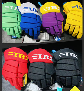 IBX新款520初学成人儿童冰球手套耐磨轮滑旱地曲棍球冰球护具装备