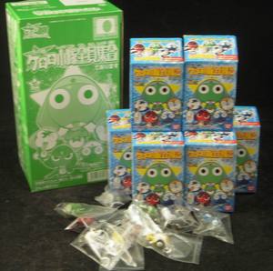 keroro\军曹\钥匙链\手机挂绳\军曹小队全员集合篇\可爱礼品\万代