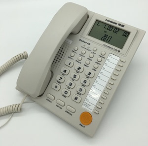 领域商务电话机LW-8B带IP电话10组记忆键酒店交换机总机办公座机
