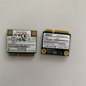 二手固态硬盘SSD MSATA半高 24G 32G 64G 华硕K46C N551J K401L