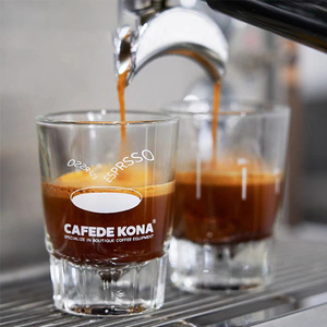 CAFEDE KONA玻璃量杯 浓缩咖啡杯 espresso咖啡品尝杯 玻璃盎司杯