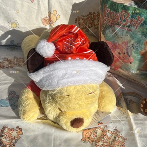 上海迪士尼国内代购 圣诞节米奇圣诞帽可爱帽子 米老鼠耳朵