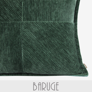 现代简约绿色拼接抱枕套家居沙发靠垫靠枕床头飘窗装饰靠包布瑞格