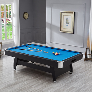 台球桌标准型家用成人乒乓桌三合一多功能美式黑八娱乐室内九球台