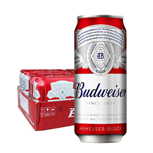 百威啤酒经典Budweiser500ml*4/9听装百威小麦醇正黄啤酒 新日期