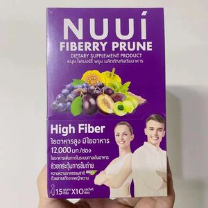 国内现货泰国NUUI西梅果蔬纤维饮酵素紫色膳食补充剂清宿便15g