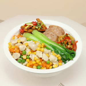 蒸烩煮玉米鸡肉丁170g方便米饭速食料理快简餐盖浇加热即食预制菜