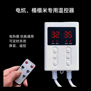 电炕榻榻米电褥子电热膜电热板专用温控器单路双温双控可定时智能