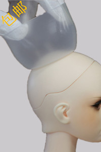 bjd sd 3 4 6 8 12分60厘米玩具娃娃假发硅胶娃娃 保护防滑头套