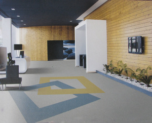 LG地板革塑胶PVC耐磨耐污抗菌商场餐饮办公地铁博物展览馆博雅2.0