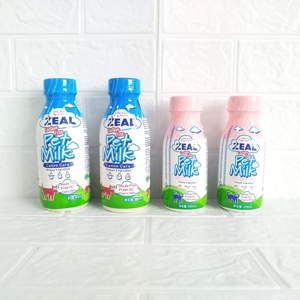 进口宠物牛奶 ZEAL真致猫用犬用零食 猫狗营养湿粮6罐装225/380ml