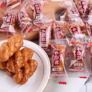 楼意好望斋小麻花芝麻味义乌红糖传统糕点特产独立包装零食酥休闲