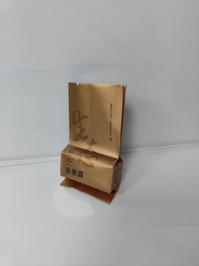 生态金骏眉泡袋包装袋空茶袋子传统工作匠心造字样暗金色j4685