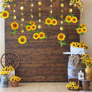 幼儿园自然角环创材料墙面装饰向日葵挂饰小班春天田园风主题布置