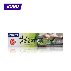 韩国原装进口2080青龈茶牙膏90g持久护龈清新口气