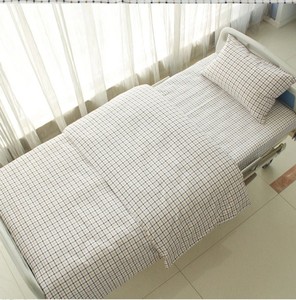 医院病房床单被套三件套医护被罩枕套养老院诊所护理院病床三件套