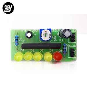 五点LED音频 电平器 KA2284电平指示灯 电子制作套件焊接练习散件