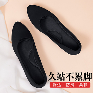 老北京布鞋女新款软底工装上班久站不累脚正品防滑黑色职业工作鞋