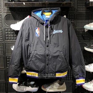 Nike耐克男冬季运动保暖洛杉矶湖人队球迷棉服外套DB1989 DR2439