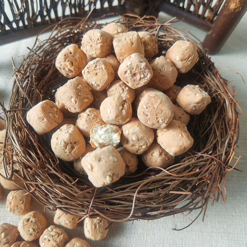 山西土炒馍垣曲特产炒琪充饥夜宵儿童零食小吃面豆早餐棋子豆土馍