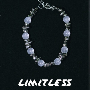 limitless无设限*玲珑*月光石碎银子手串轻奢高级设计感小众手链