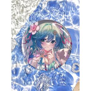 初音未来周边谷子miku吧唧卡通动漫反光吧唧徽章学生挂件装饰胸针