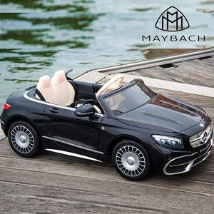 touch miss奔驰迈巴赫儿童电动汽车四轮四驱遥控玩具车可坐人宝宝