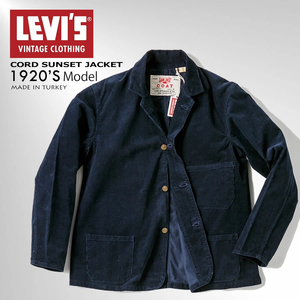 levis vintage clothing 李维斯lvc黑色22ss灯芯绒1920s外套