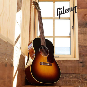 Gibson吉普森吉他L00美产进口全单38寸旅行儿童民谣木电箱款LG2