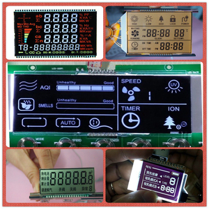 加工定制TN黑白液晶段码屏段式lcd液晶显示屏生产触摸LCD液晶屏